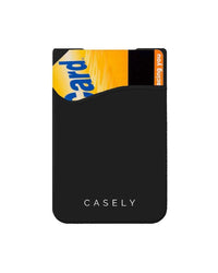 Black Silicon Wallet Wallet get.casely 