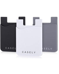 Black Silicon Wallet Wallet get.casely 