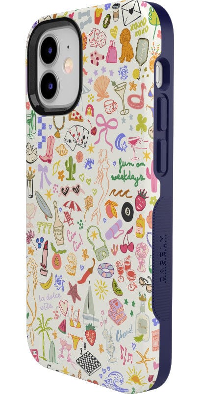 All the Fun Things | Fun on Weekdays Case iPhone Case get.casely 