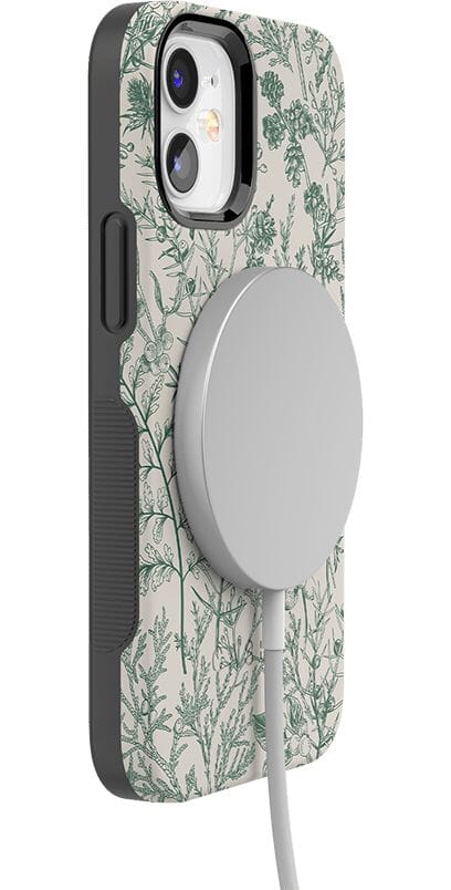 Sage Garden | Green Floral Case iPhone Case get.casely 