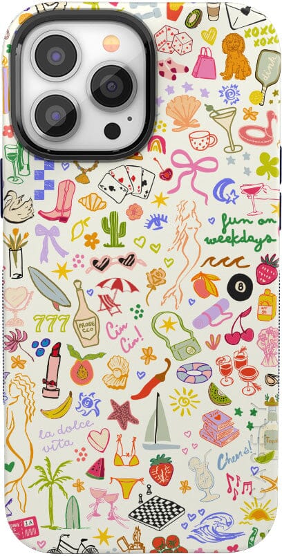 All the Fun Things | Fun on Weekdays Case iPhone Case get.casely Bold + MagSafe® iPhone 13 Pro Max 