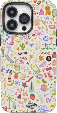 All the Fun Things | Fun on Weekdays Case iPhone Case get.casely Bold + MagSafe® iPhone 14 Pro Max 