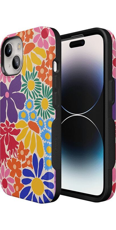 Flower Patch | Multi-Color Floral Case iPhone Case get.casely 