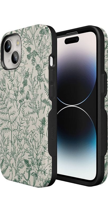 Sage Garden | Green Floral Case iPhone Case get.casely 