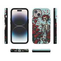 Forever Grateful | Grateful Dead Skeleton Floral Case iPhone Case Grateful Dead