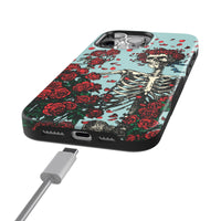 Forever Grateful | Grateful Dead Skeleton Floral Case iPhone Case Grateful Dead