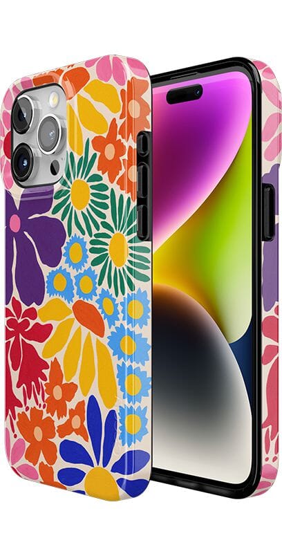 Flower Patch | Multi-Color Floral Case iPhone Case get.casely 