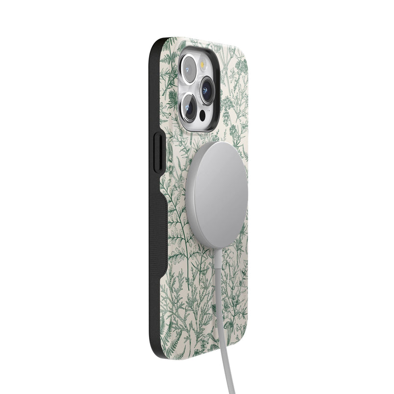 Sage Garden | Green Floral Case iPhone Case get.casely 