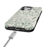 Sage Garden | Green Floral Case iPhone Case get.casely 