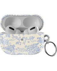 Cupid's Canvas | Periwinkle Floral AirPods Case AirPods Case Casetry AirPods Pro Case 