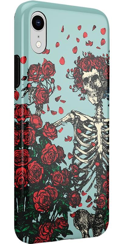 Forever Grateful | Grateful Dead Skeleton Floral Case iPhone Case Grateful Dead