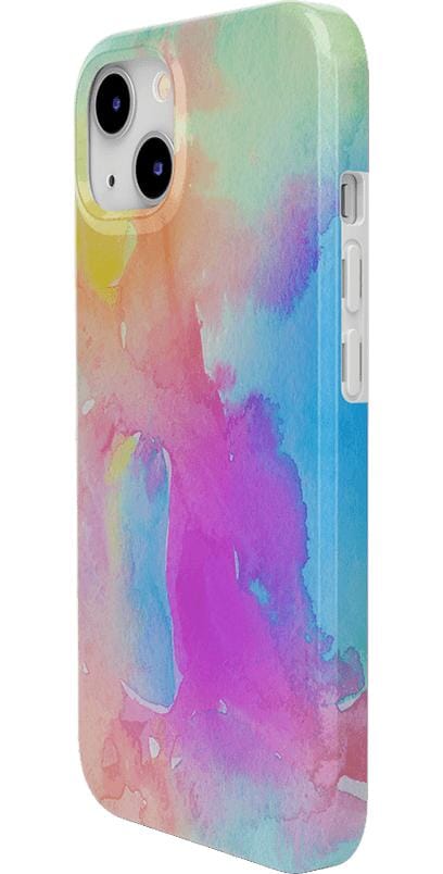 Painting in Pastels | Rainbow Watercolor Case iPhone Case get.casely 