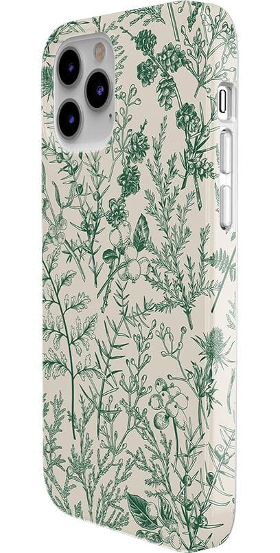 Sage Garden | Green Floral Case iPhone Case get.casely 