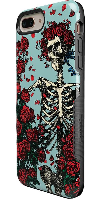 Forever Grateful | Grateful Dead Skeleton Floral Case iPhone Case Grateful Dead