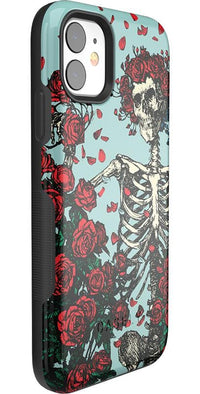 Forever Grateful | Grateful Dead Skeleton Floral Case iPhone Case Grateful Dead