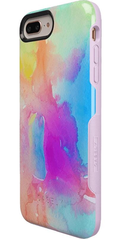 Painting in Pastels | Rainbow Watercolor Case iPhone Case get.casely 