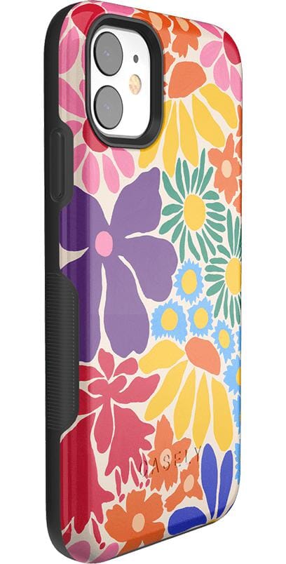 Flower Patch | Multi-Color Floral Case iPhone Case get.casely