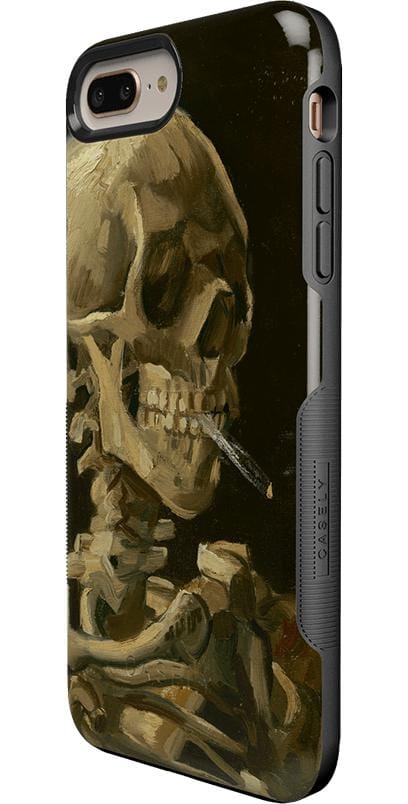 Van Gogh | Skull of a Skeleton with Burning Cigarette Phone Case iPhone Case Van Gogh Museum