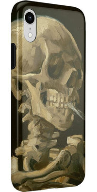 Van Gogh | Skull of a Skeleton with Burning Cigarette Phone Case iPhone Case Van Gogh Museum