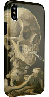 Van Gogh | Skull of a Skeleton with Burning Cigarette Phone Case iPhone Case Van Gogh Museum