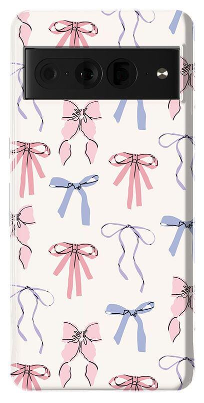 The Valentine's Collection | Pastel Bows Case Phone Case Casetry Essential Google Pixel 7 Pro