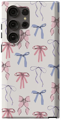 The Valentine's Collection | Pastel Bows Case Phone Case Casetry Essential Galaxy S23 Ultra