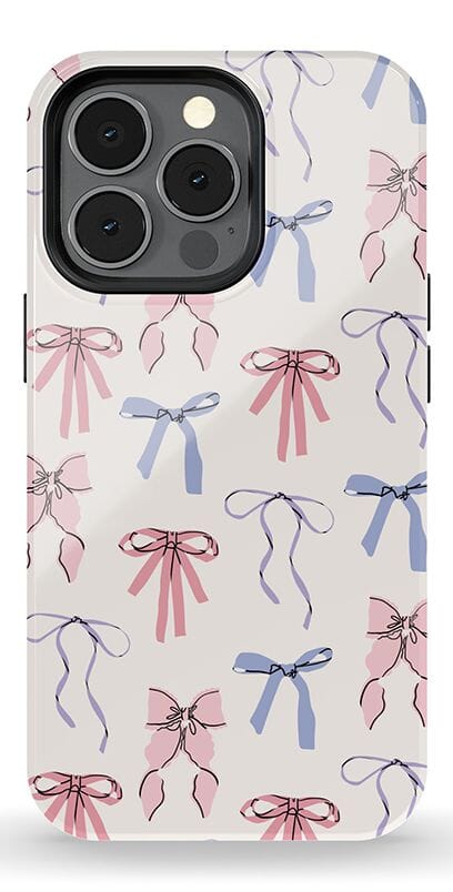 The Valentine's Collection | Pastel Bows Case Phone Case Casetry Essential + MagSafe® iPhone 13 Pro