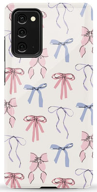 The Valentine's Collection | Pastel Bows Case Phone Case Casetry Essential Galaxy Note 20