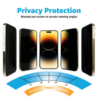 Privacy Glass | Anti-Spy Tempered Glass Screen Protector Glass Screen Protector get.casely 