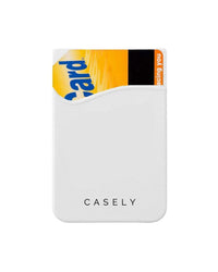 White Silicon Wallet Wallet get.casely 