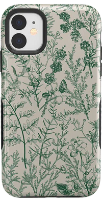 Sage Garden | Green Floral Case iPhone Case get.casely Bold iPhone 11 