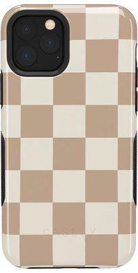 Fit Check | Neutral Checkerboard Case iPhone Case get.casely Bold iPhone 11 Pro Max 