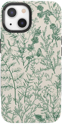 Sage Garden | Green Floral Case iPhone Case get.casely Bold + MagSafe® iPhone 13 