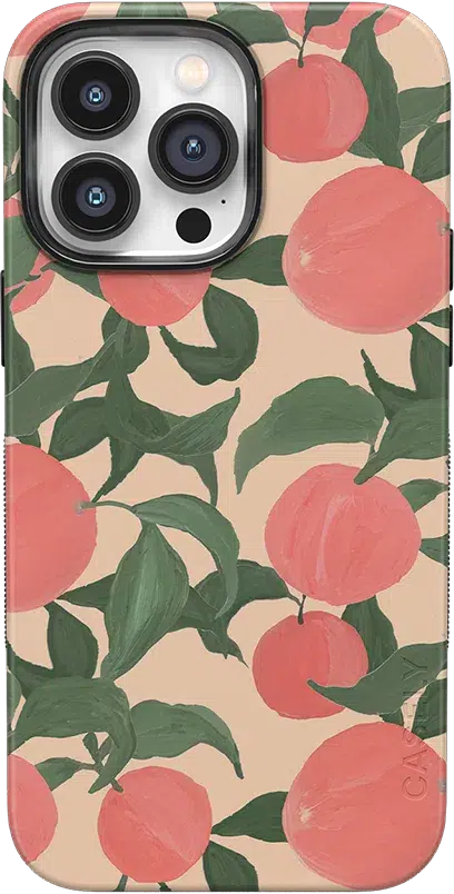 Feeling Peachy | Blush Vines Case iPhone Case get.casely Bold + MagSafe® iPhone 14 Pro Max 