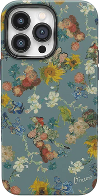 Van Gogh's Flowers | 50th Anniversary Case iPhone Case Van Gogh Museum Bold + MagSafe® iPhone 14 Pro Max 