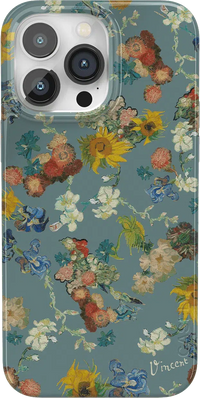 Van Gogh's Flowers | 50th Anniversary Case iPhone Case Van Gogh Museum Classic + MagSafe® iPhone 14 Pro Max 