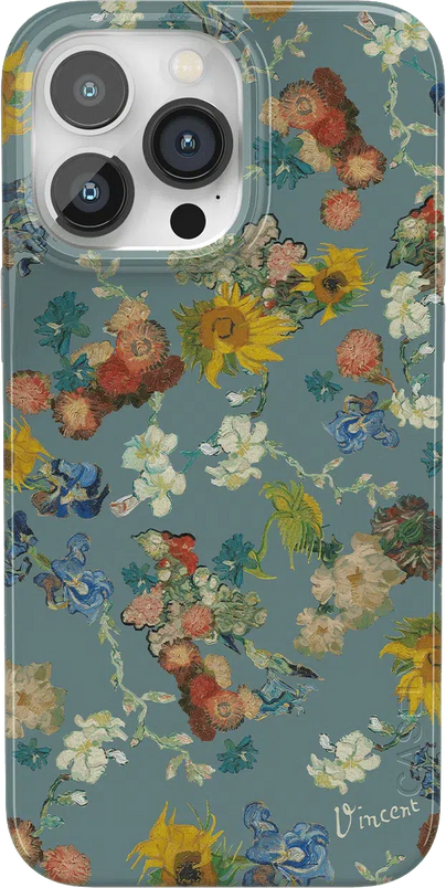 Van Gogh's Flowers | 50th Anniversary Case iPhone Case Van Gogh Museum Classic + MagSafe® iPhone 14 Pro Max 