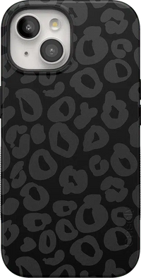 Into the Wild | Black Leopard Case iPhone Case get.casely Bold + MagSafe® iPhone 15 