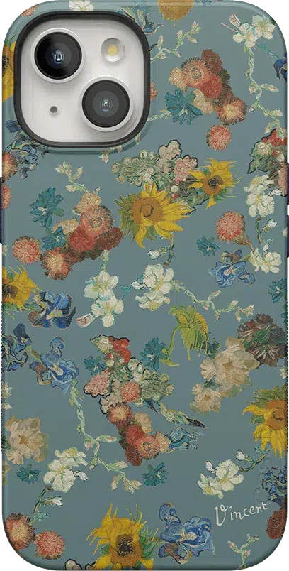 Van Gogh's Flowers | 50th Anniversary Case iPhone Case Van Gogh Museum Bold + MagSafe® iPhone 15 