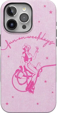 Denim Cowgirl | Fun on Weekdays Case iPhone Case get.casely 