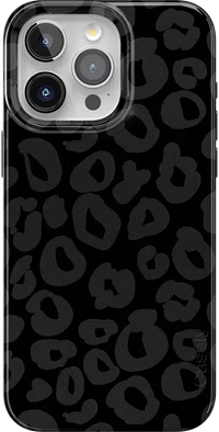 Into the Wild | Black Leopard Case iPhone Case get.casely Classic + MagSafe® iPhone 15 Pro Max 