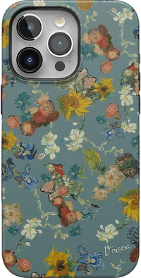 Van Gogh's Flowers | 50th Anniversary Case iPhone Case Van Gogh Museum Bold + MagSafe® iPhone 15 Pro 