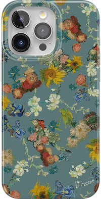 Van Gogh's Flowers | 50th Anniversary Case iPhone Case Van Gogh Museum Classic + MagSafe® iPhone 15 Pro Max 