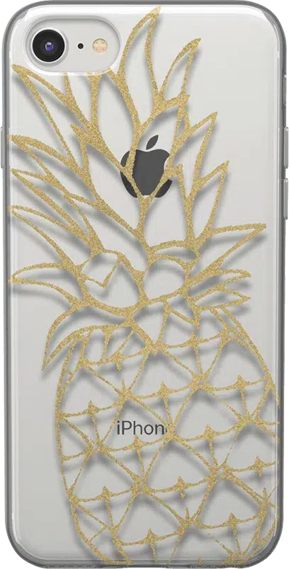 You're a Fine-Apple | Gold Pineapple Clear Case iPhone Case get.casely Classic iPhone 6/7/8 