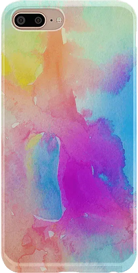 Painting in Pastels | Rainbow Watercolor Case iPhone Case get.casely Classic iPhone 6/7/8 Plus 