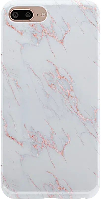 Subtle Blush | White and Pink Marble Case iPhone Case get.casely Classic iPhone 6/7/8 Plus 